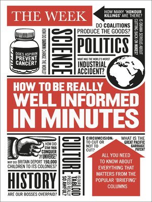 cover image of How to be Really Well Informed in Minutes